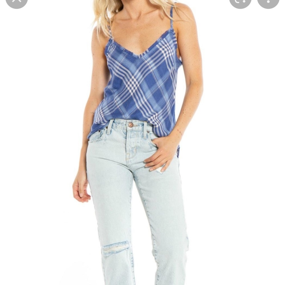 Women’s plaid cami